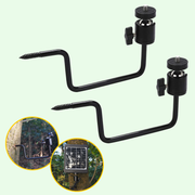 2-Pack Mount Tree Holder, 360 Graders Justerbar Monteringstativ för Viltkamera *